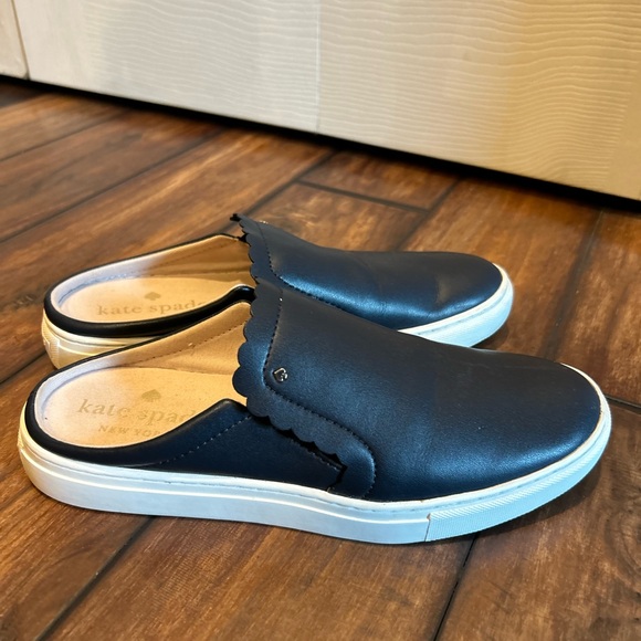Kate Spade Andi Slides Slip-On Sneakers Blue Size 8.5 - Picture 3 of 7